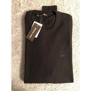 Michael Kors Black Crewneck Sweater